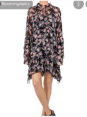 The Kooples Powder Poppy Dress Small
